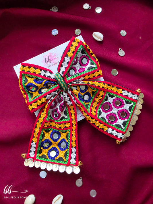 Raas Rangilo Navratri Festive Bow