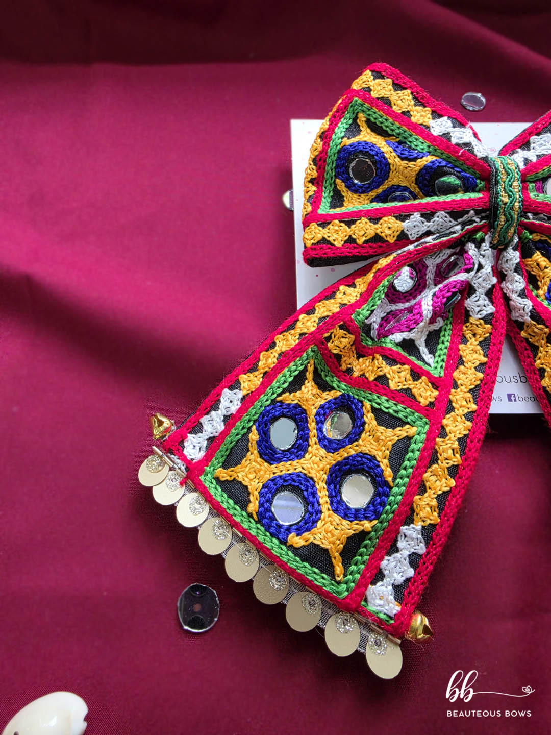 Raas Rangilo Navratri Festive Bow
