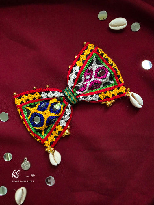 Rangilo Navratri Festive Hair Bow