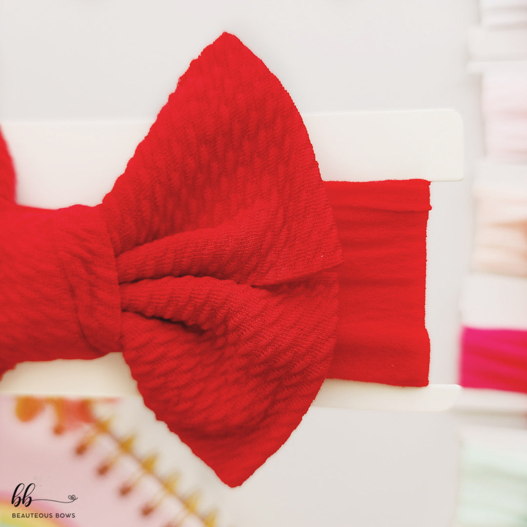 Chunky Bow Headwrap