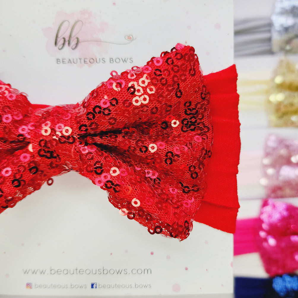 Glam Bow Headband