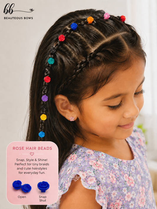 Rose Hair Beads