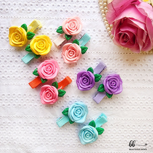 Rosette Clip Pair