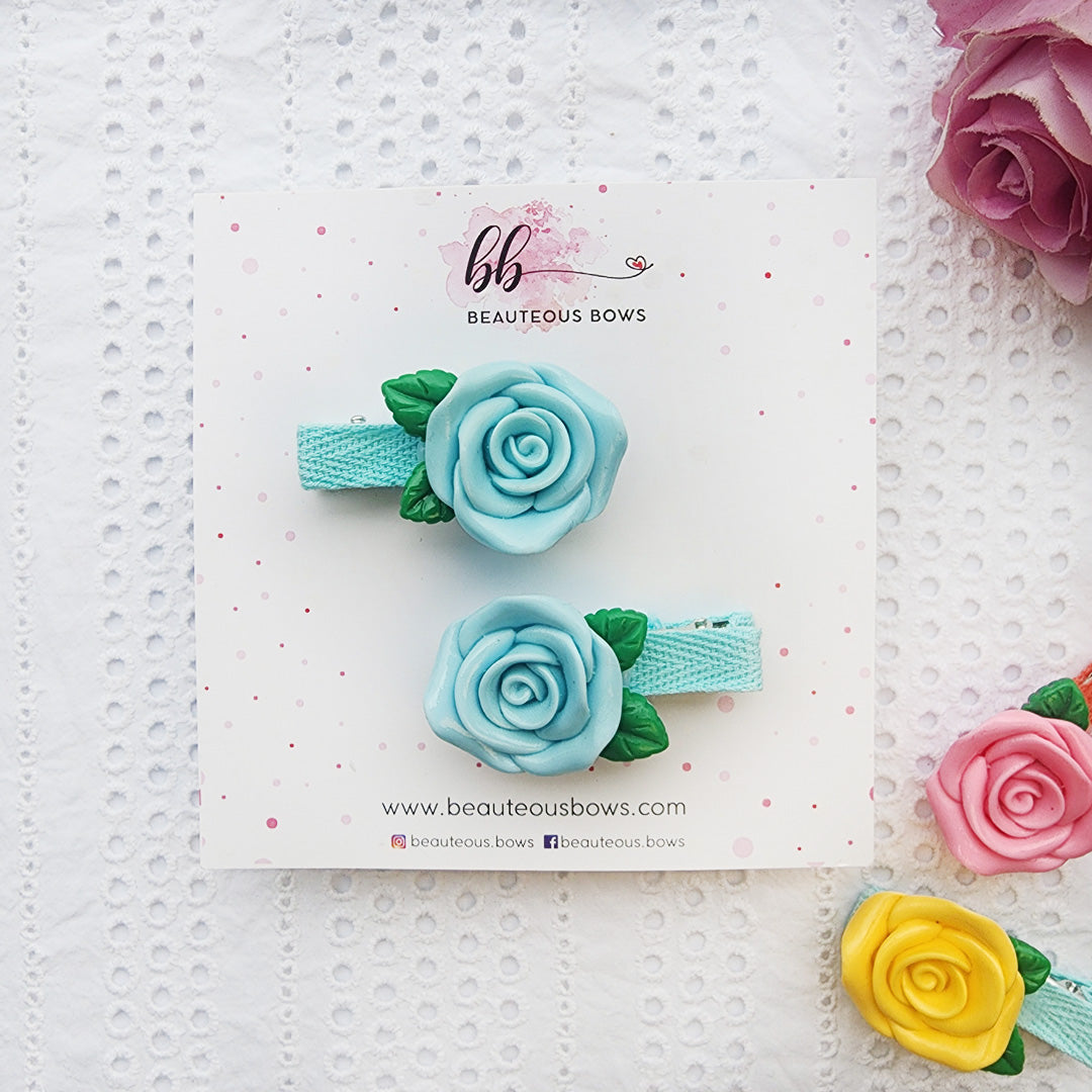 Rosette Clip Pair