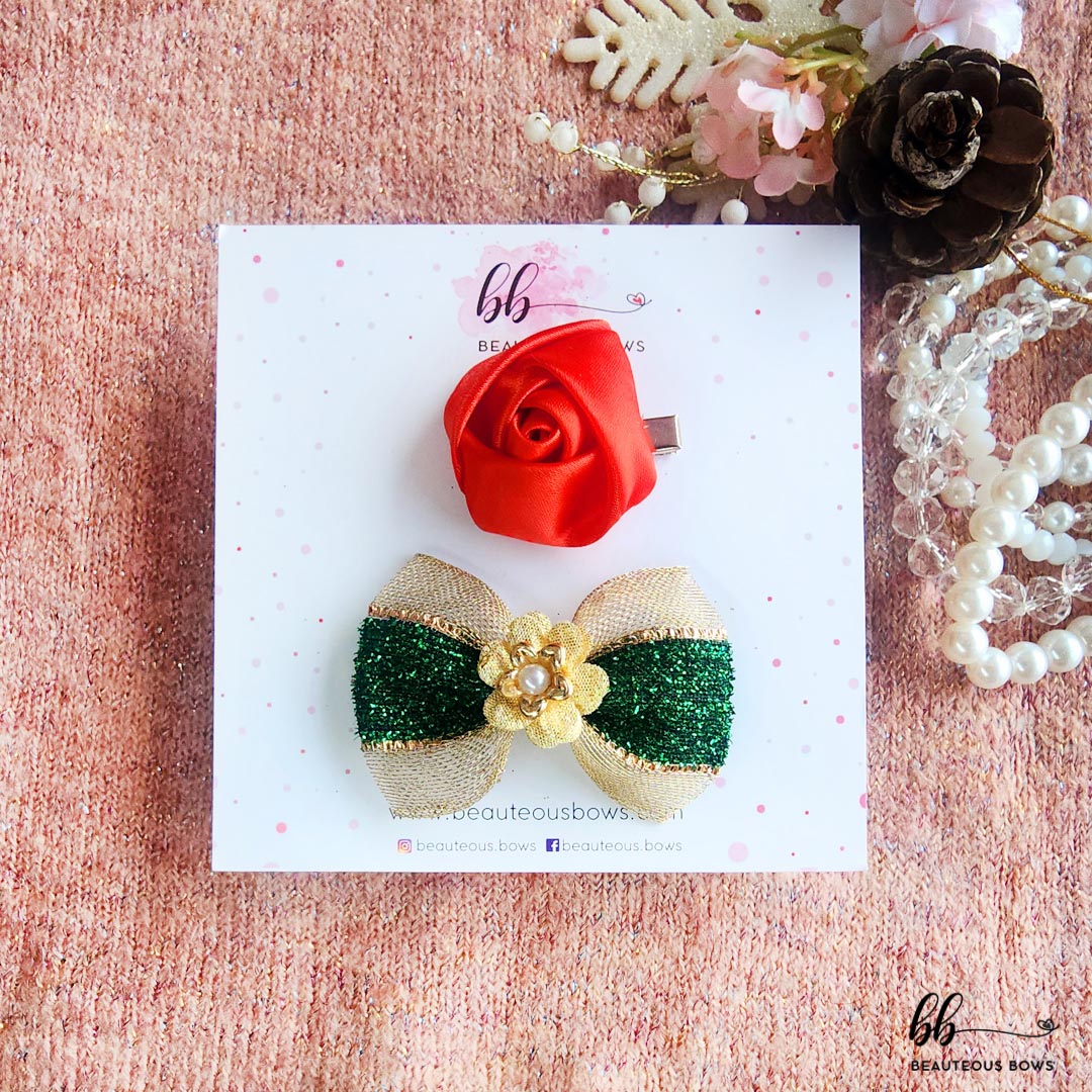 Rosey Emerald X'mas set