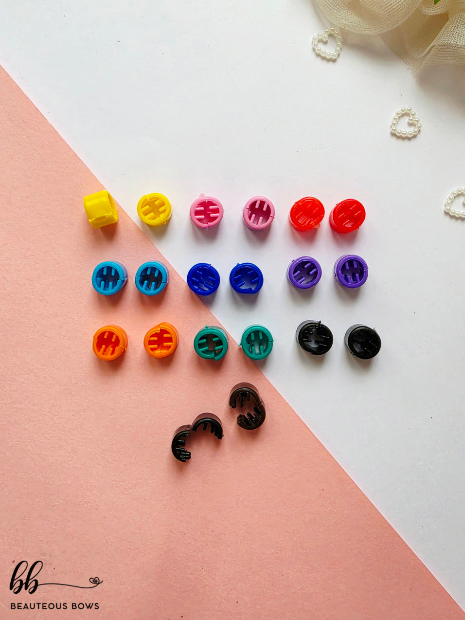 Round Hair Beads