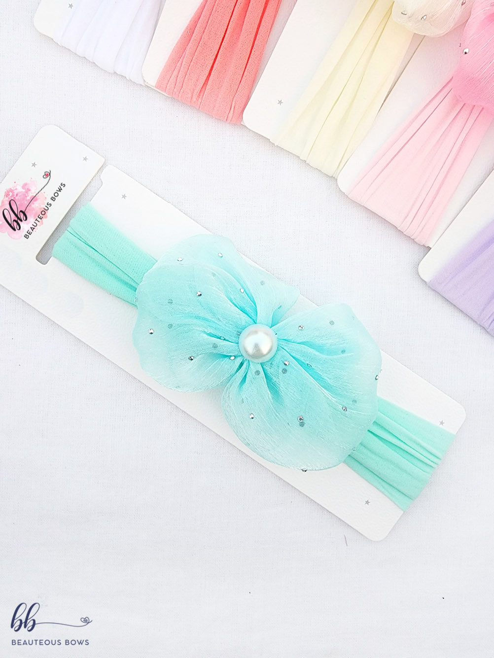 Ruffle Bow Headwrap