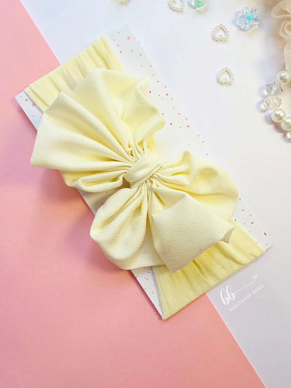 Ruffle Bow Headwrap