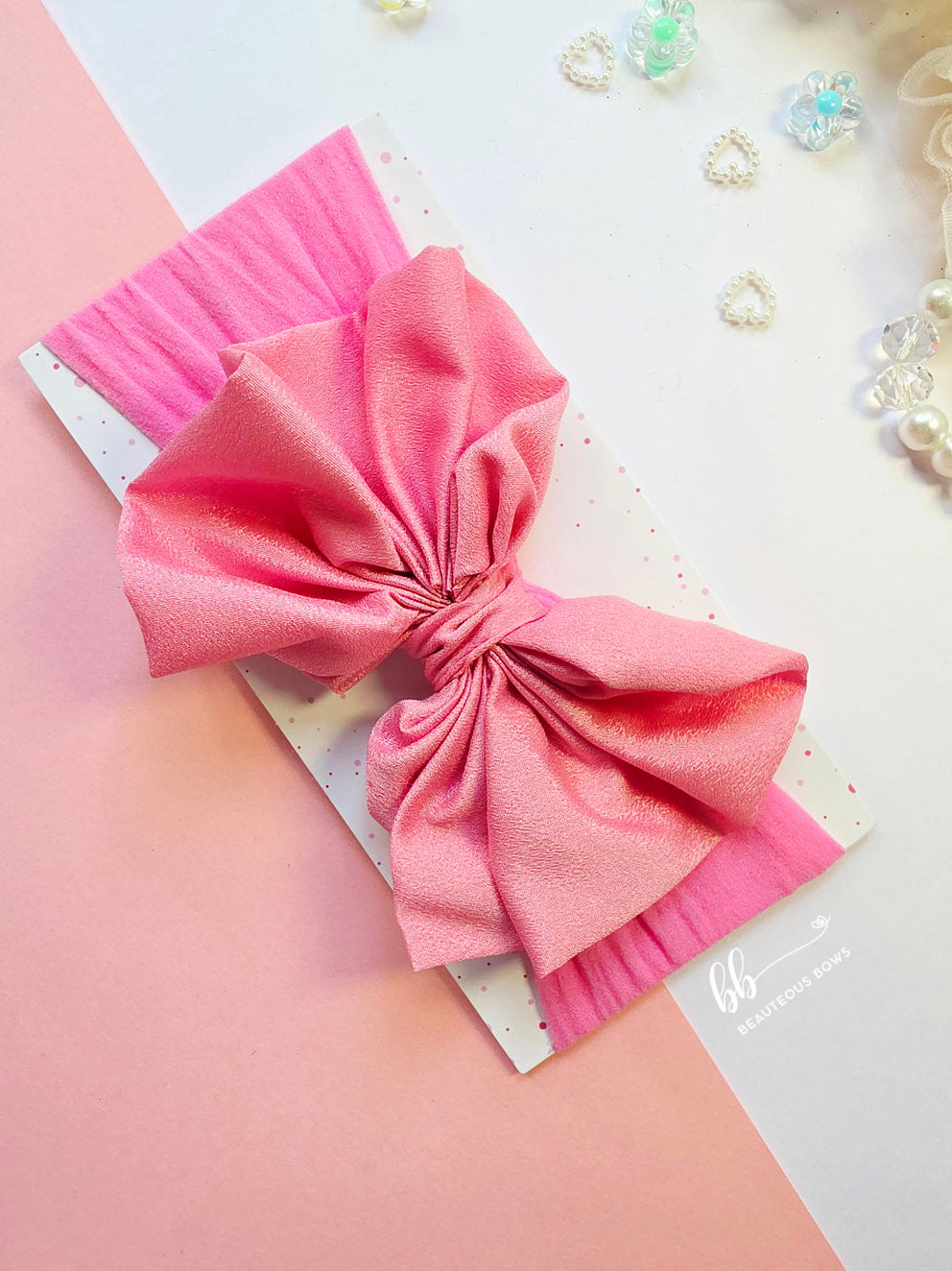 Ruffle Bow Headwrap