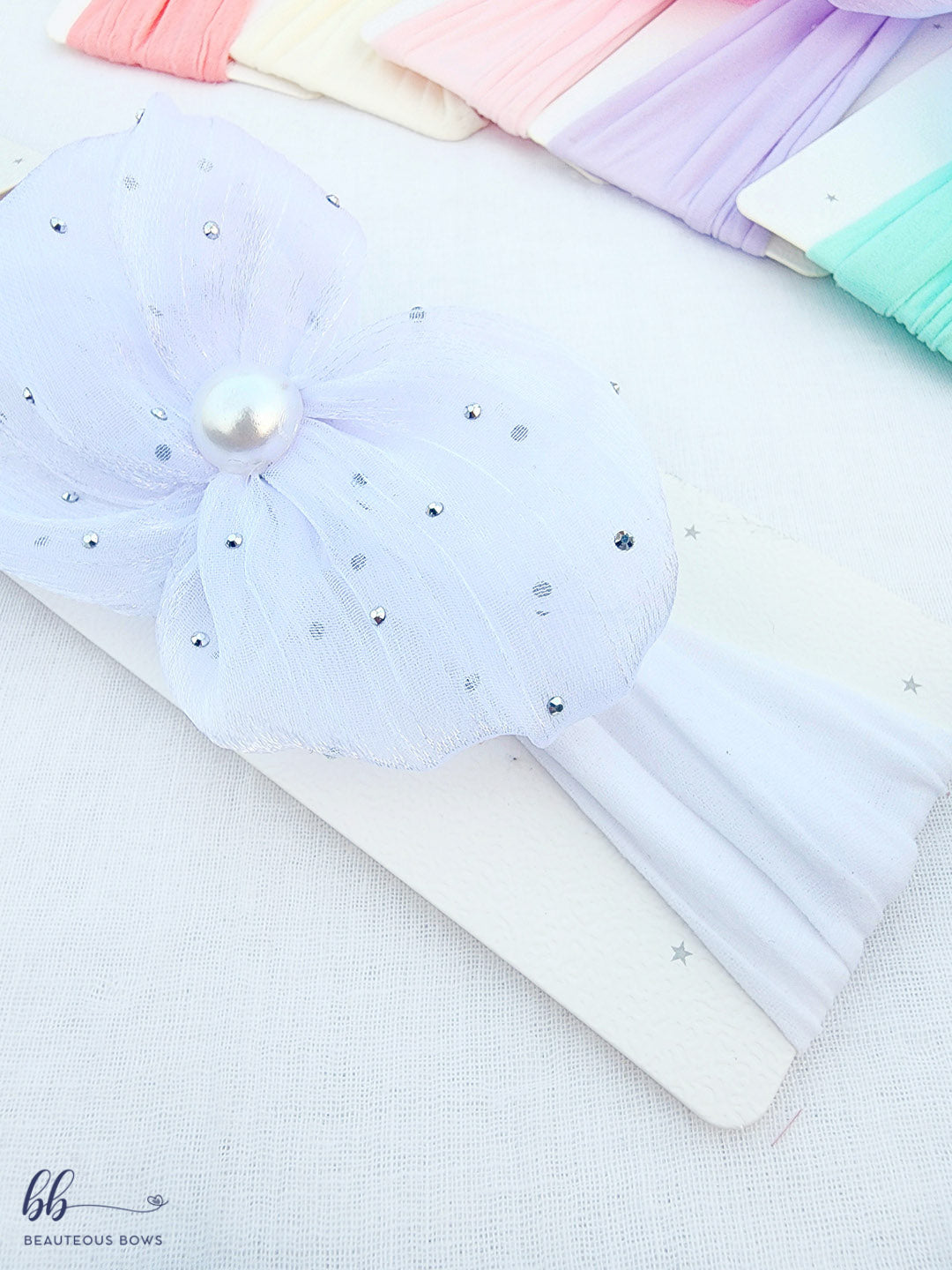 Ruffle Bow Headwrap