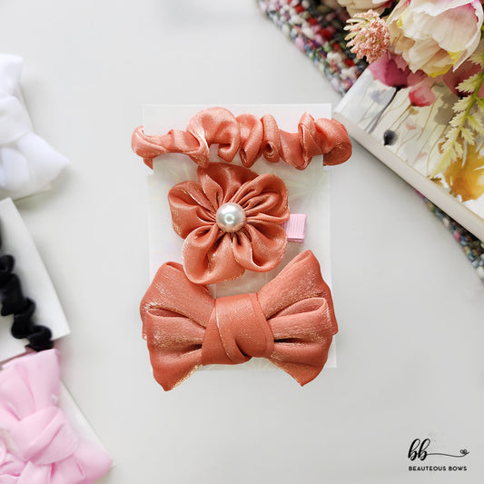 Flower Clip set of 3
