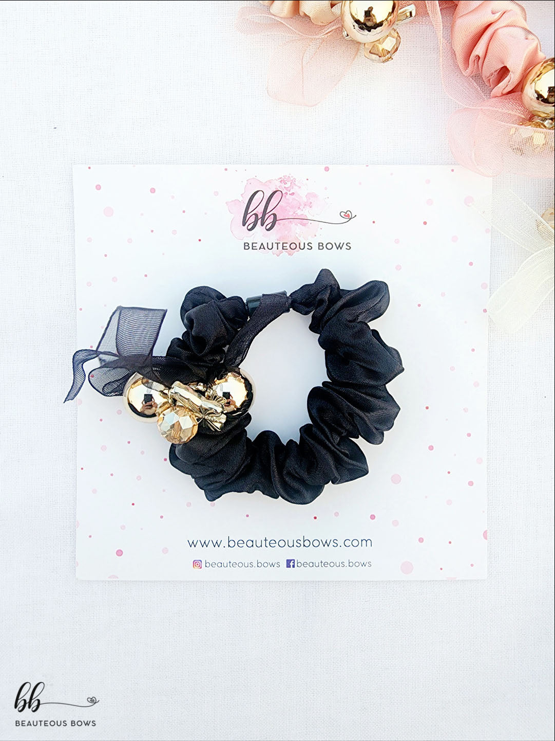 Satin Charm Hairtie