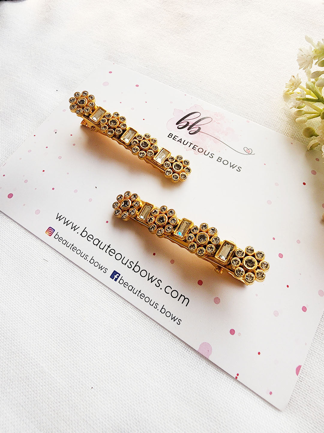 Sheesh Phool Clip Set