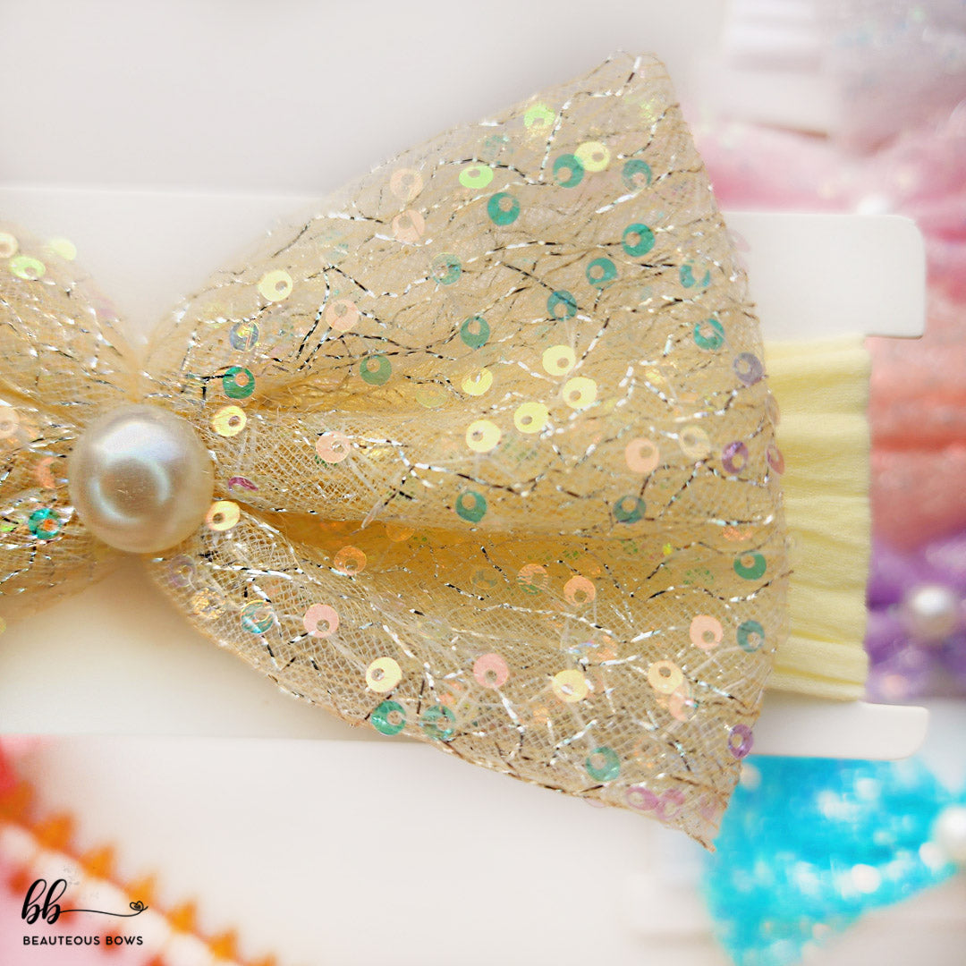 Shimmy Bow Headwrap