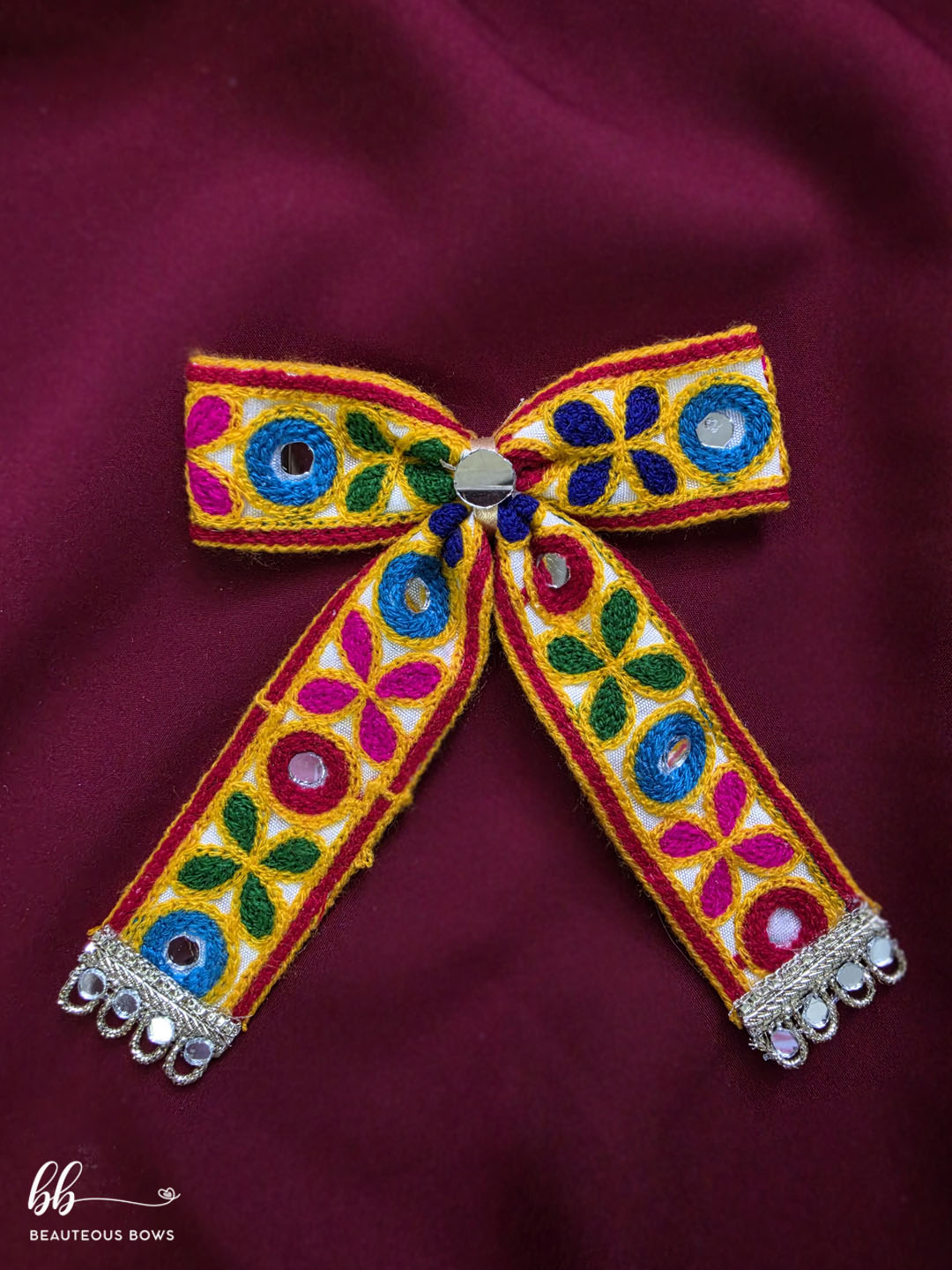 Shubh Arambh Mom & Daughter Navratri Bow Set