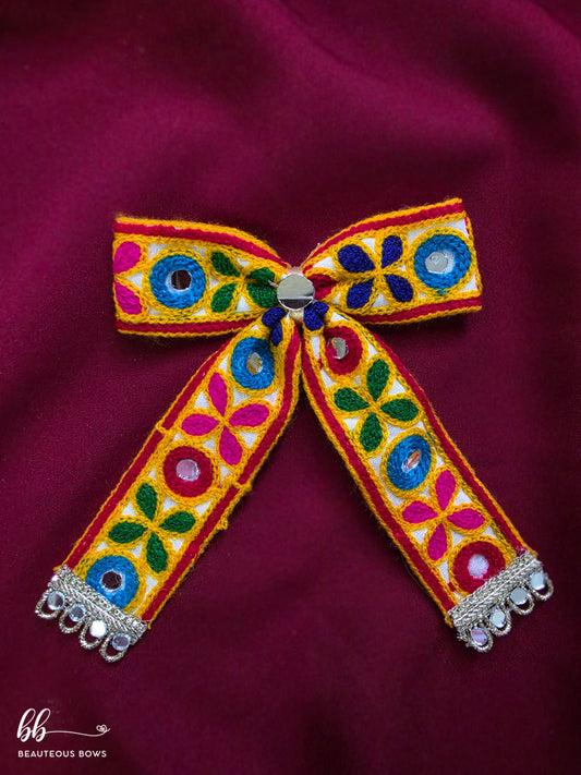 Shubh Arambh Navratri Hair Bow