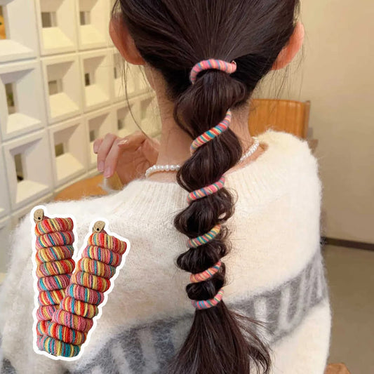 Boho Spiral Pony Holder