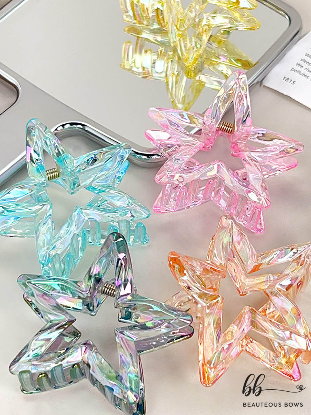 Crystal Star Hair Claw