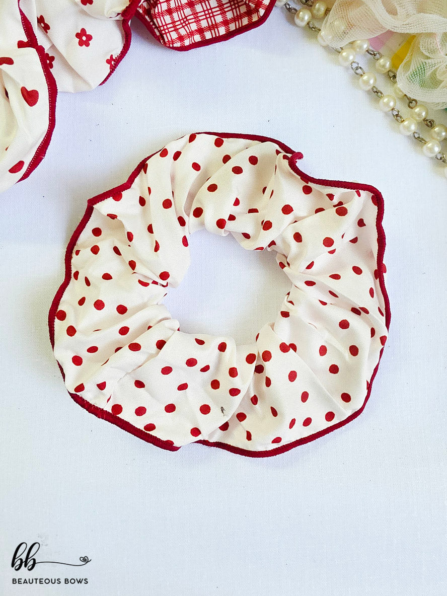 Valentine  Scrunchies