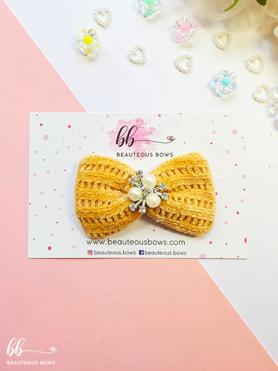 Soft Velvet Bow