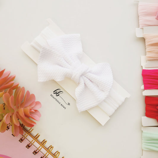 Chunky Bow Headwrap