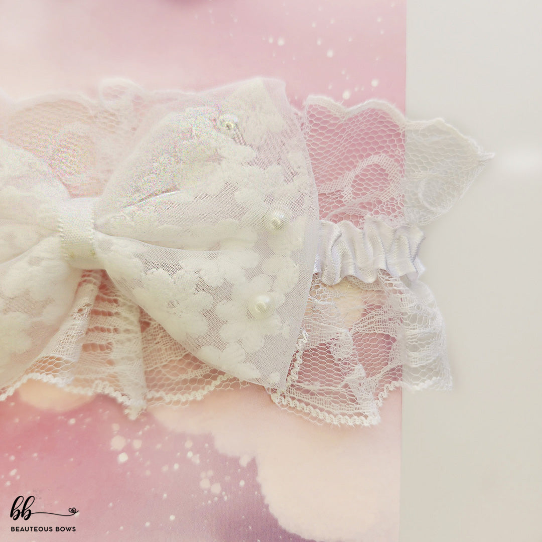 Frilly Bow Headwrap