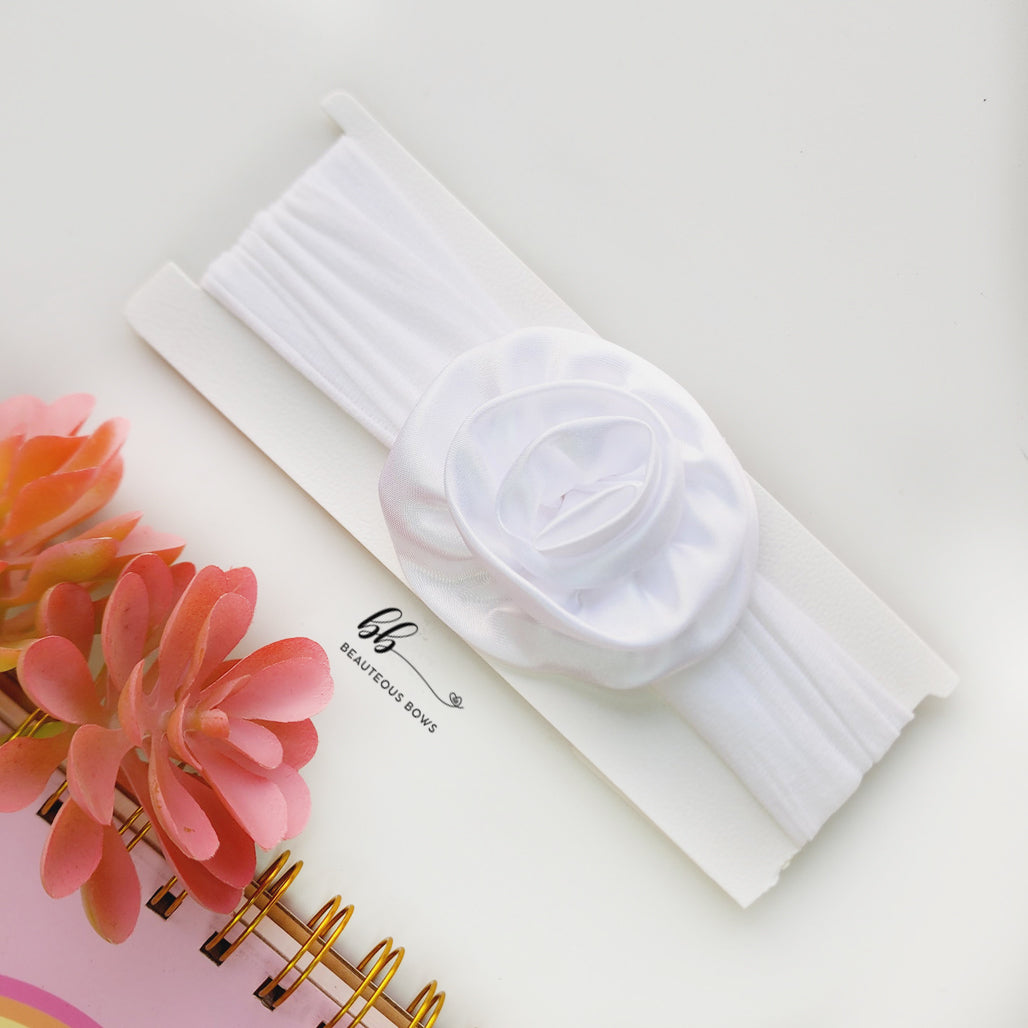 Rosey Satin Headwrap