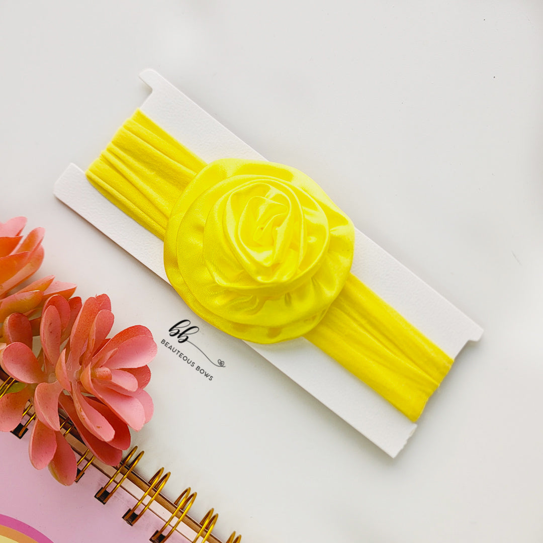 Rosey Satin Headwrap
