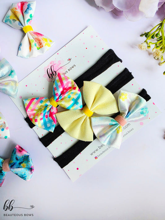 Yellow Headband Set