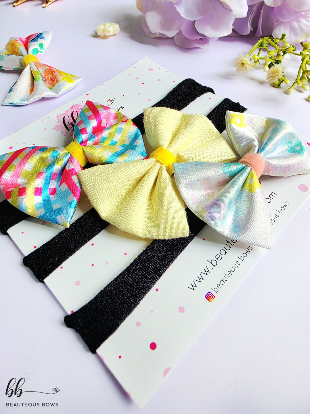 Yellow Headband Set