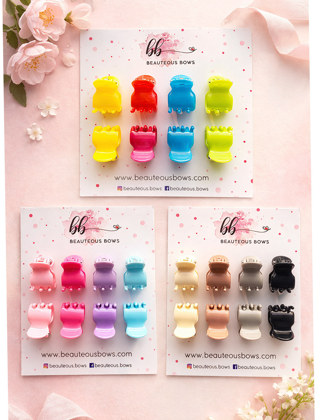 Korean Mini Clippy Set of 24