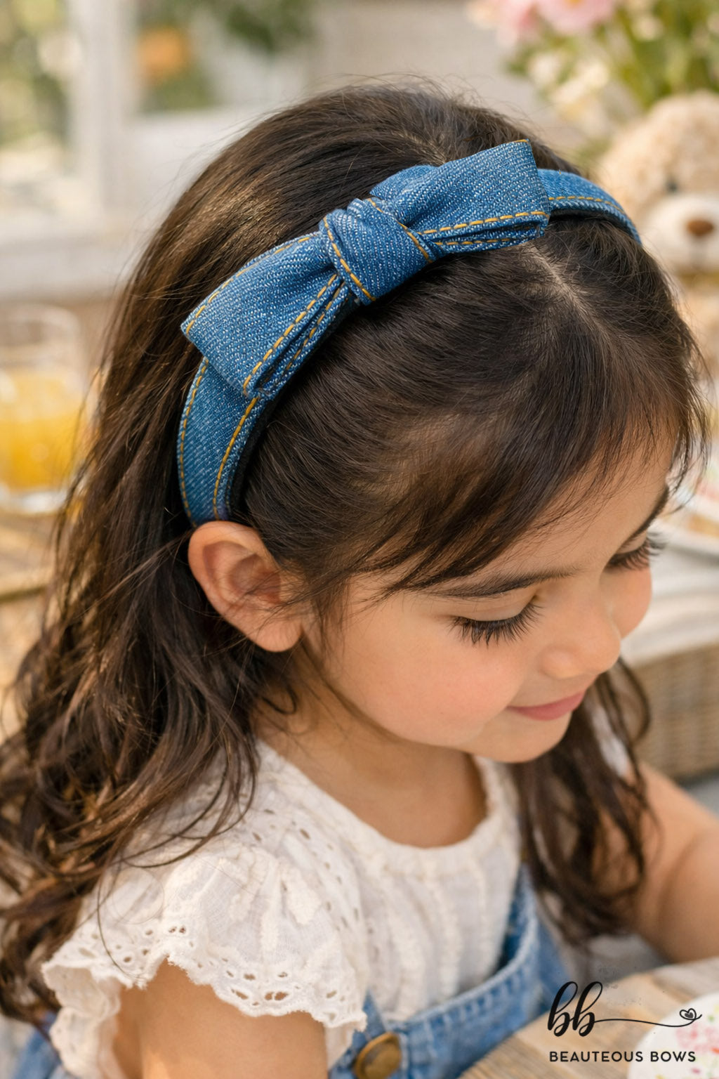 Denim Knot Hairband