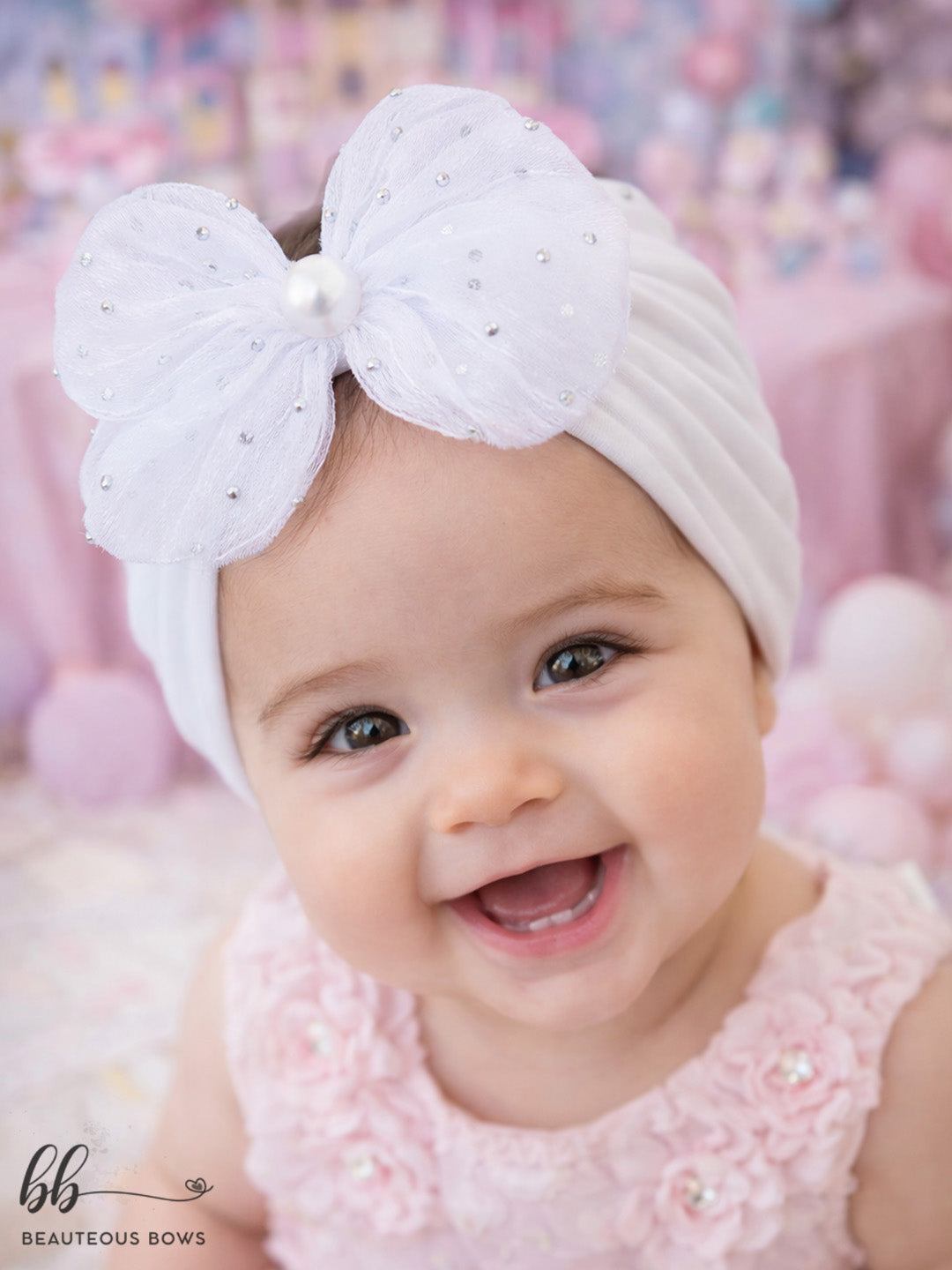 Ruffle Bow Headwrap