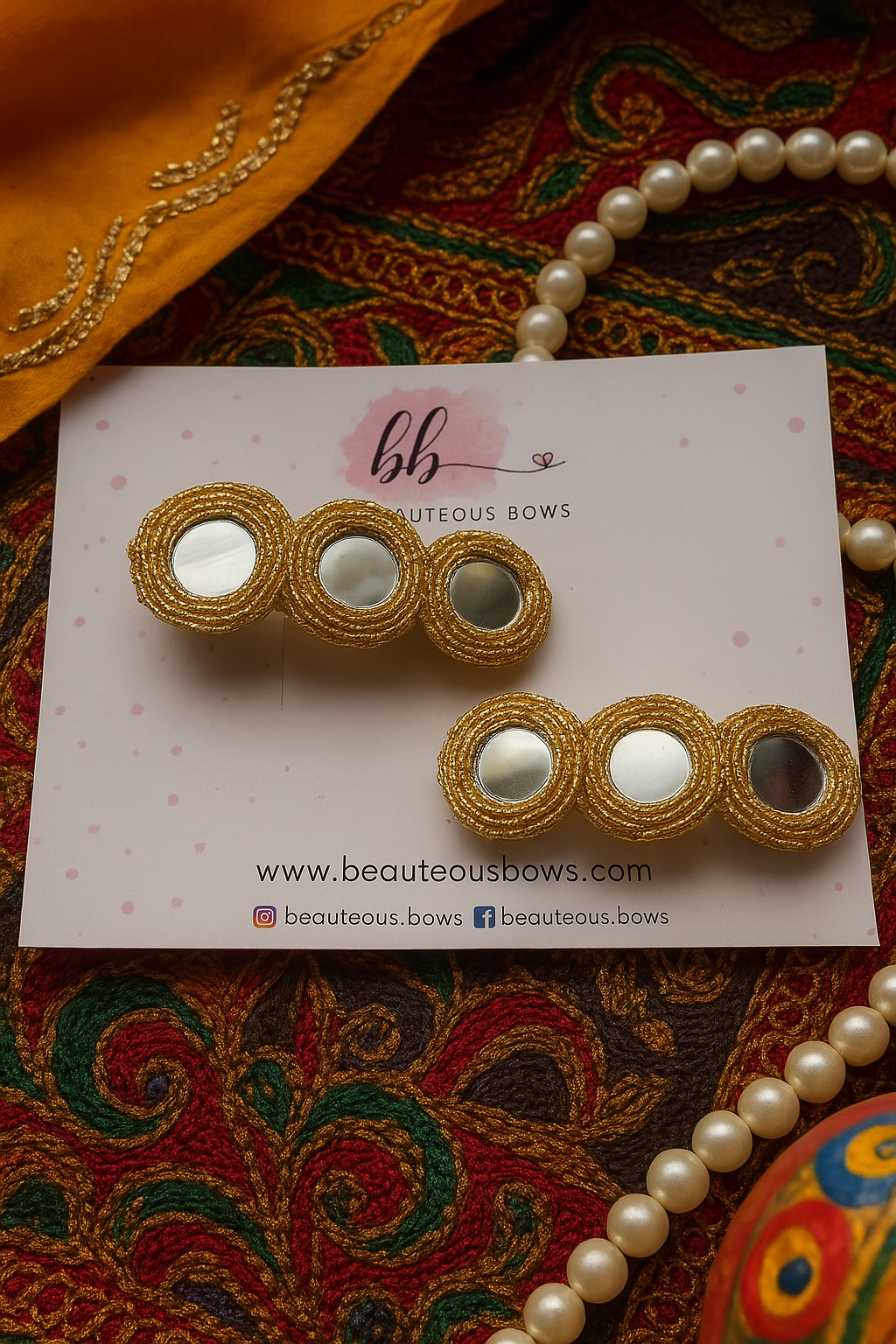Jhilmil Clips set of 2