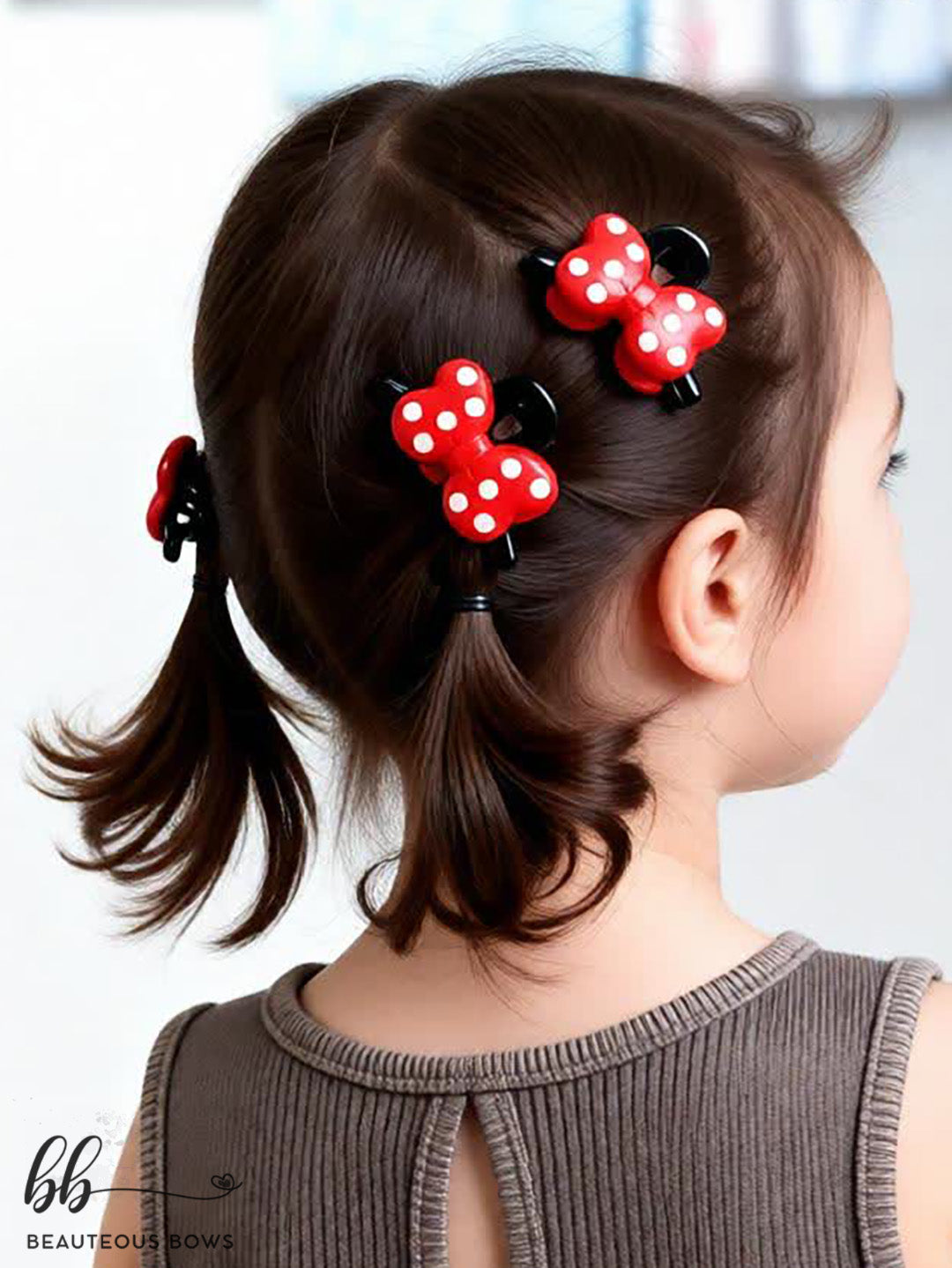 Minnie Mouse Hairstyle set of 4