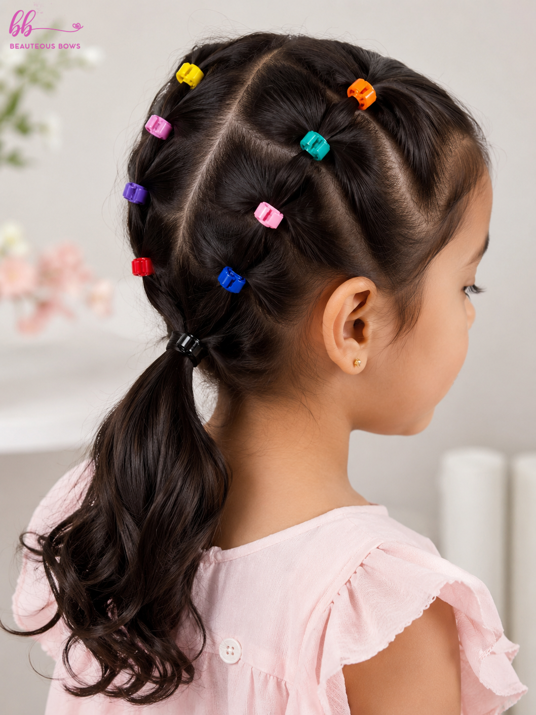 Round Hair Beads