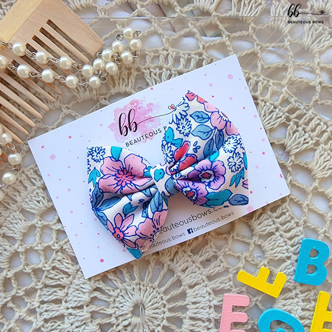Poppy Pastels Hair Bow Combo