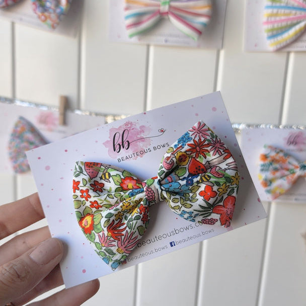 Floral Fields Hair Bow Combo